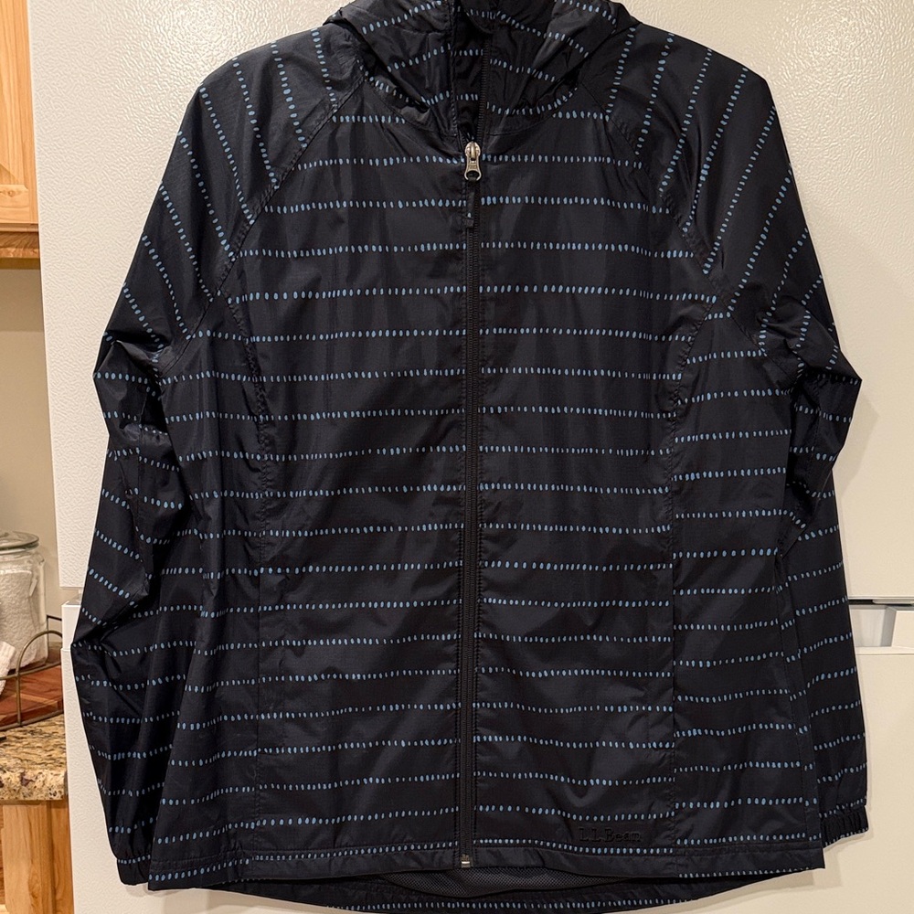 L.L. Bean Hooded Rain Jacket S